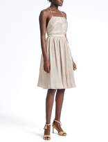 Thumbnail for your product : Banana Republic Heritage Pleated Halter Fit-and-Flare Dress