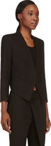 Thumbnail for your product : Helmut Lang Black Smoking Wool Tuxedo Blazer