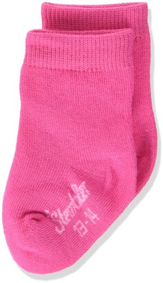 Sterntaler Baby Girls Calzini Dp Uni Chaussettes Rose 16 (lot De 2 Calf Socks