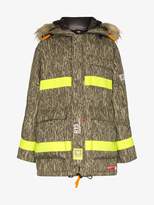 Thumbnail for your product : R 13 X Brumal reflective oversized parka