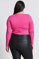Thumbnail for your product : Forever 21 Plus Size Ribbed V-Neck Bodysuit