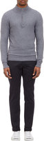 Thumbnail for your product : Barneys New York Zip Funnel Neck Sweater