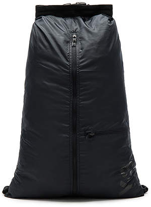 Yohji Yamamoto Packable Backpack in Black.