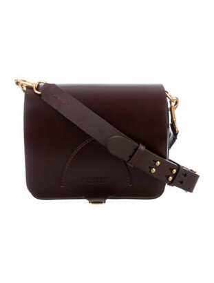 the square satchel in bridle leather