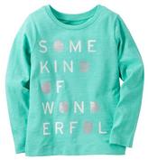 Thumbnail for your product : Carter's Girl's 'Some Kind Of Wonderful' Long Sleeve Tee