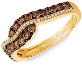 Thumbnail for your product : LeVian Chocolatier 14K Honey Gold, Chocolate Diamond Vanilla Diamond Ring
