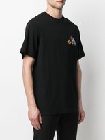 Thumbnail for your product : 424 logo-patch cotton T-shirt