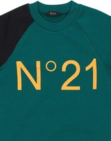 Thumbnail for your product : N°21 Logo Print Cotton Sweatshirt
