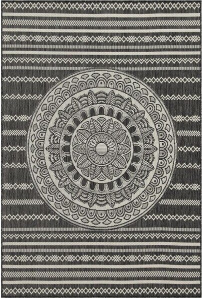 Chery Life CheryLifeGray7.3'Lx5.3'WAreaRugforIndoor/OutdoorUse