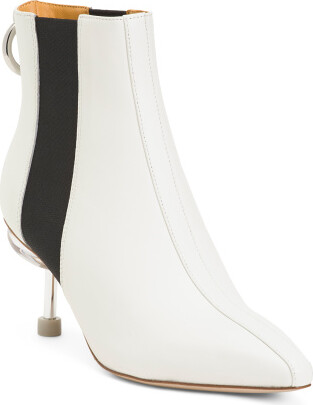 TJMAXX Leather Osha Dive Mid Heeled Booties For Women