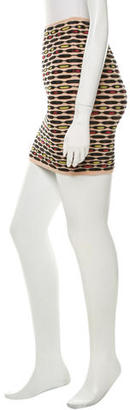M Missoni Patterned Mini Skirt