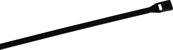Cobra Global LP14S0C Low Profile Cable Ties 100 Pack - 50 lbs., 14 in. Black