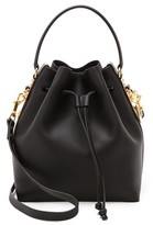 Thumbnail for your product : Sophie Hulme Large Drawstring Bucket Bag