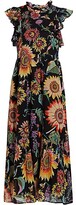 Thumbnail for your product : Banjanan Hana Floral Cotton Midi Dress