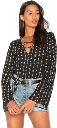 The Jetset Diaries Lace Up Top