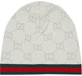 Thumbnail for your product : Gucci GG print beanie