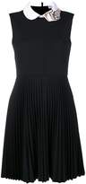 Thumbnail for your product : RED Valentino flared pleated dress