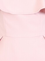 Thumbnail for your product : Chi Chi London Wanda Ruffle Dress, Mink