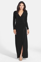 Thumbnail for your product : Laundry by Shelli Segal Matte Jersey Faux Wrap Dress