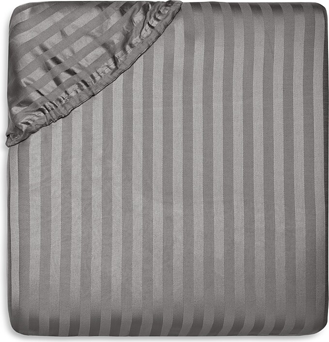 Pratesi Raso Rigato Fitted Sheet Full