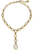 Thumbnail for your product : Ben-Amun Pearly Chain-Link Y-Necklace