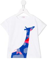 Thumbnail for your product : Il Gufo giraffe print T-shirt
