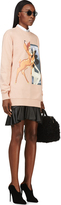Thumbnail for your product : Givenchy Peach Bambi Graphic Sweatshirt