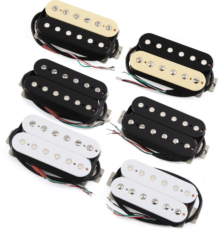 FLEOR Ceramic Double Coil Humbucker Pickup for Electric Guitar Pickup-Neck or Bridge Pickup