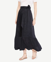 Thumbnail for your product : Ann Taylor Petite Tie Waist Maxi Skirt