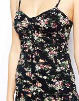 Thumbnail for your product : ASOS Romper Playsuit In Ditsy Floral Print