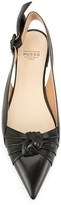 Thumbnail for your product : Francesco Russo Leather Ballerina Shoes