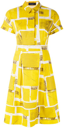 Piazza Sempione Robe shirt dress - women - Cotton/Spandex/Elastane - 42