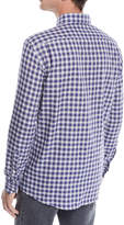 Thumbnail for your product : Ermenegildo Zegna Men's Plaid Cotton Sport Shirt