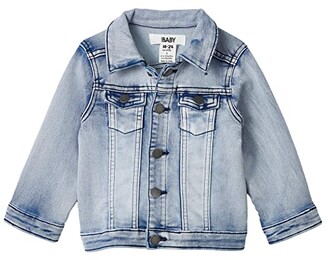infant white denim jacket