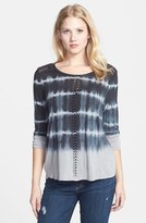Thumbnail for your product : Vince Camuto Braid Detail Tie Dye Tunic