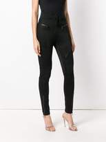 Thumbnail for your product : Versace Jeans zip-detail biker leggings