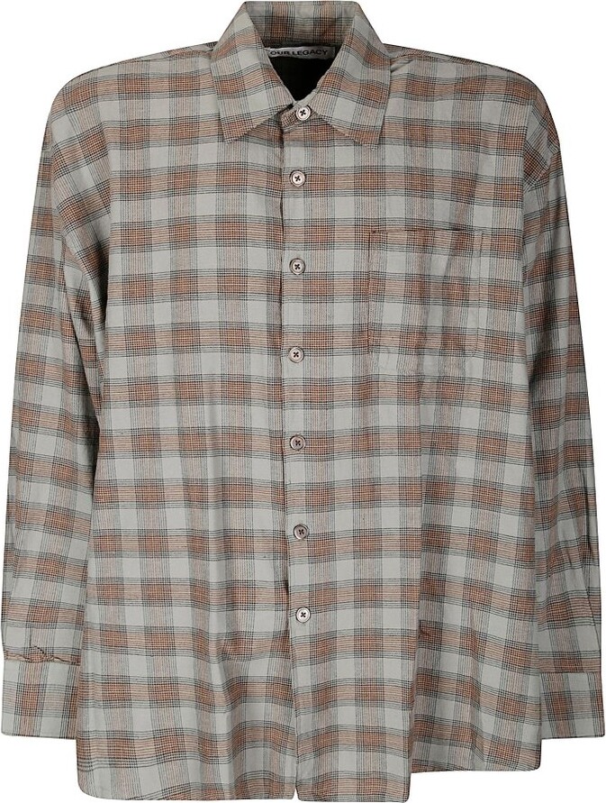 Our Legacy Borrowed Flannel Checked Shirt