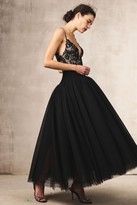 Thumbnail for your product : Monique Lhuillier Lace and tulle gown