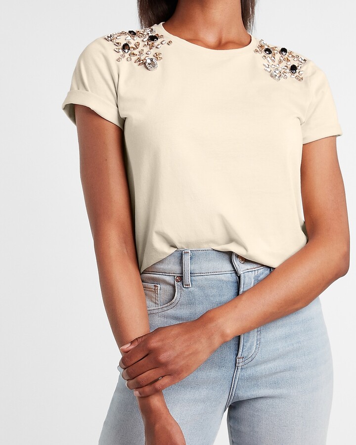 express crew neck tee