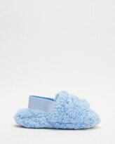 Thumbnail for your product : Cotton On Women's Blue Slippers - Sammy Slippers - Kids-Teens - Size 11-12 at The Iconic