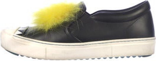 fendi fur trainers