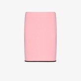 Thumbnail for your product : Moschino Contrast Hem Fitted Skirt