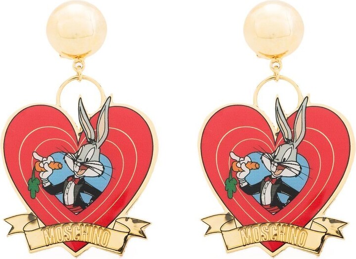 Moschino Bugs Bunny earrings ShopStyle
