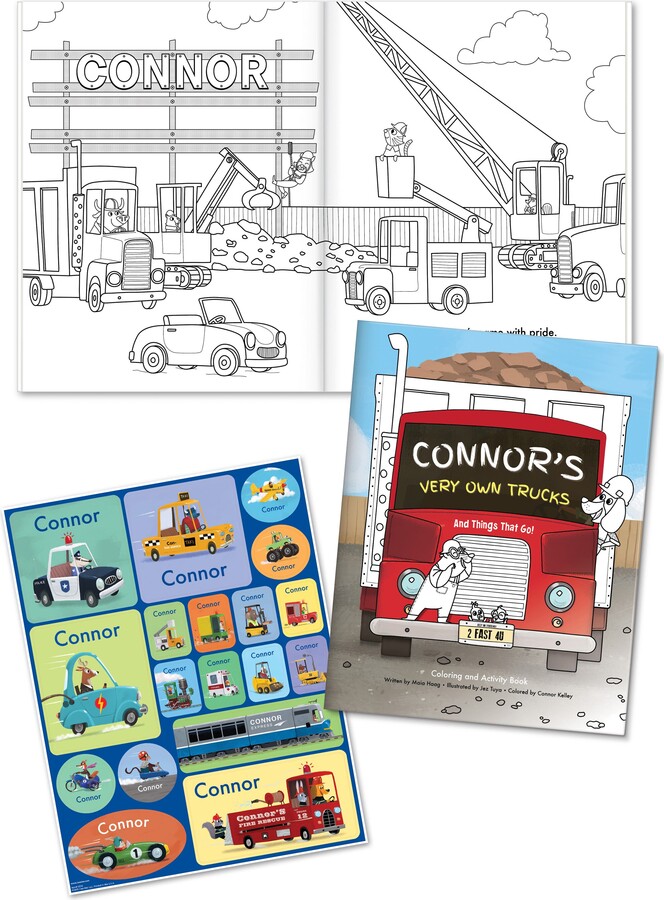 i See Me! My Very Own Trucks Coloring Book