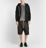 Thumbnail for your product : Rick Owens Drop Crotch Leather Shorts
