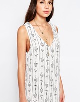Thumbnail for your product : Goldie Dream Team Shift Dress In Arrow Print
