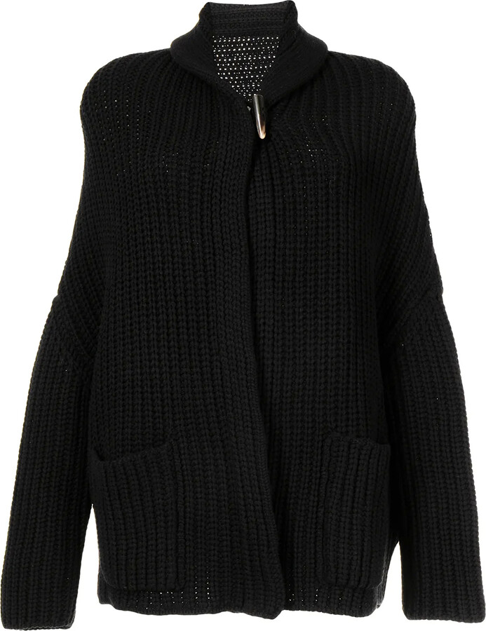 Forme D�expression Chunky Knit Wool-Cashmere Cardigan