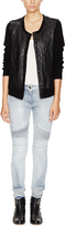 Thumbnail for your product : Sandro Propos Quilted Jeans