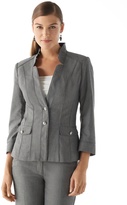 Thumbnail for your product : White House Black Market Herringbone Stripe Suit Jacket