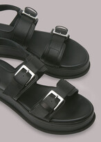Thumbnail for your product : Whistles Marley Double Buckle Sandal